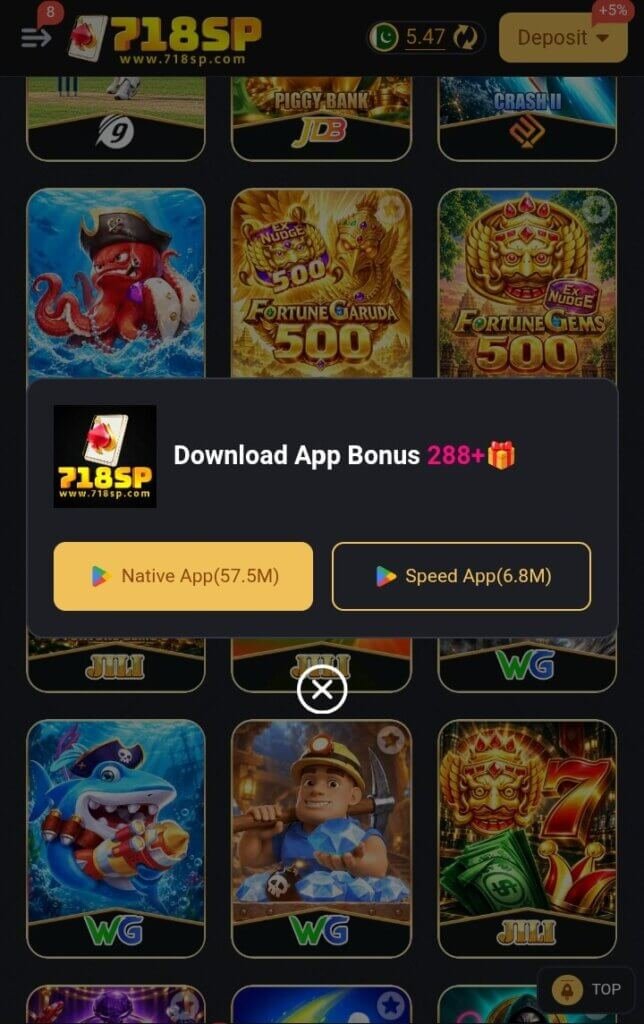 718sp game download size